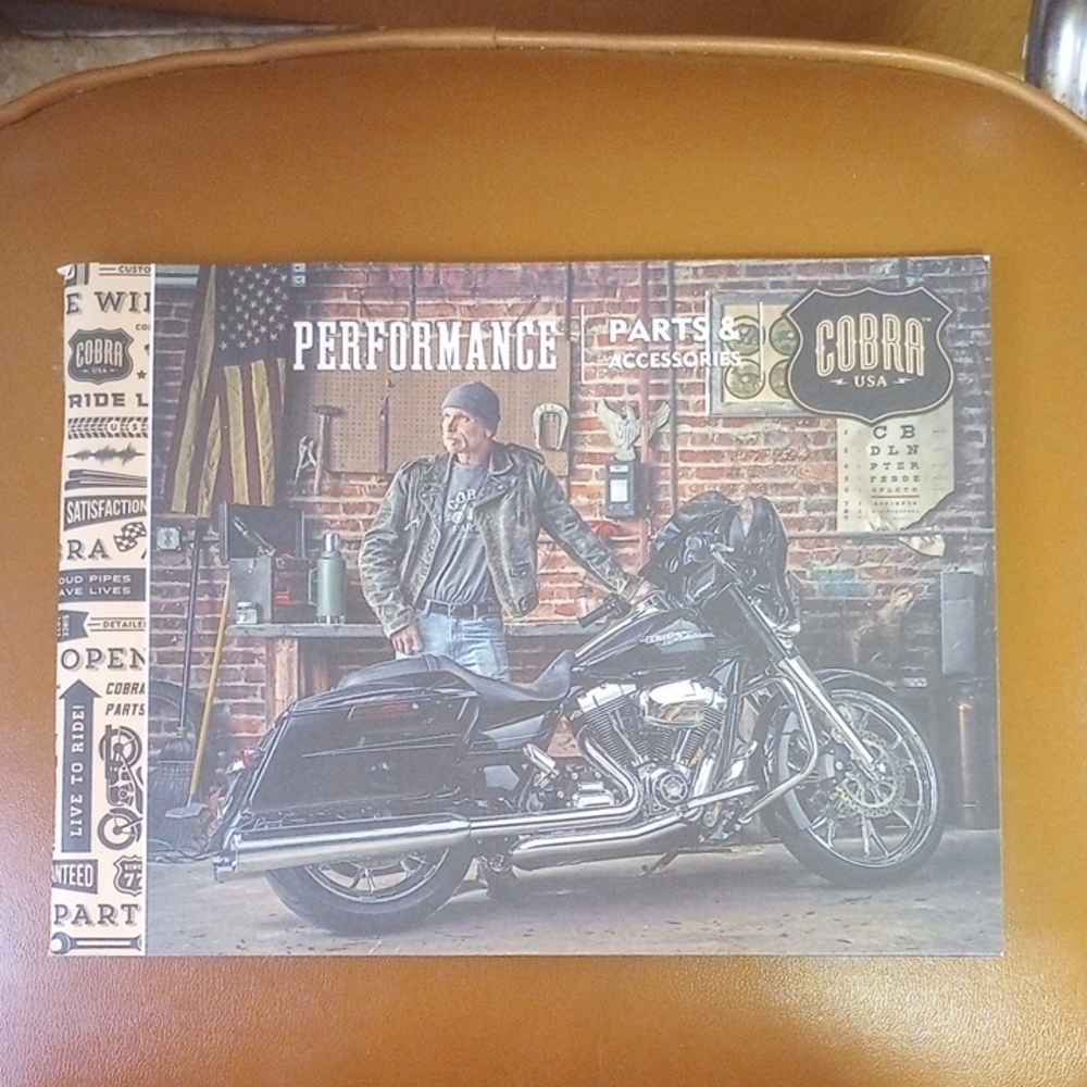 Vintage Cobra Motorcycle Parts & Accessories Catalog for Bikers